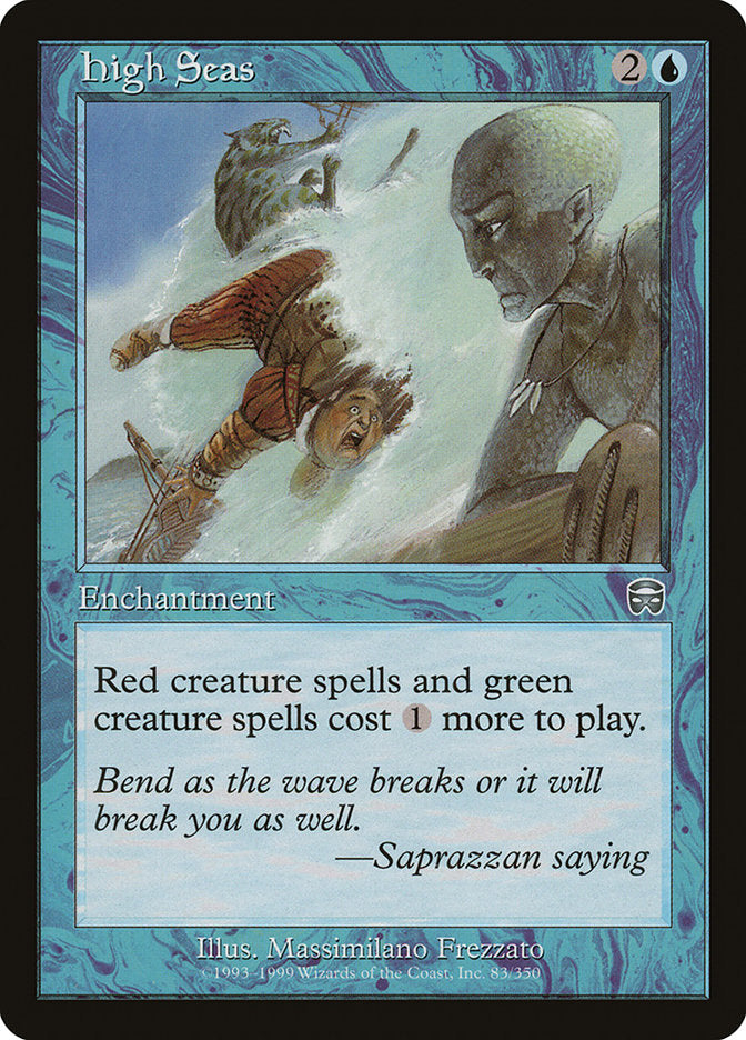 High Seas [Mercadian Masques] Magic: The Gathering