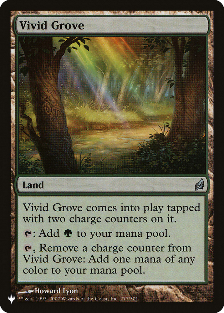 Vivid Grove [Secret Lair: From Cute to Brute] Magic: The Gathering