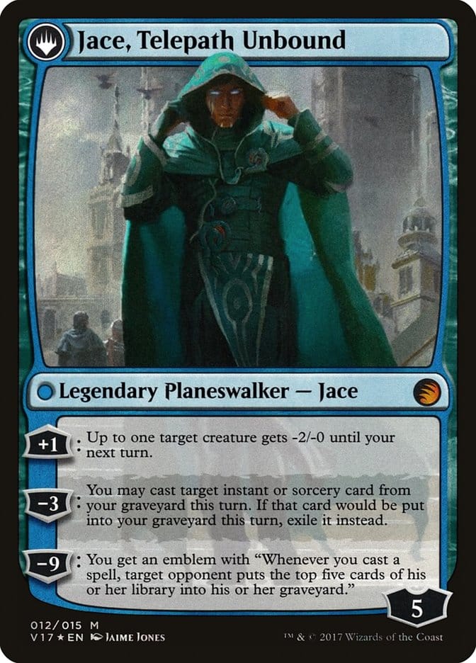 Jace, Vryn's Prodigy // Jace, Telepath Unbound [From the Vault: Transform] Magic: The Gathering