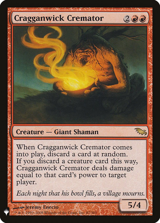 Cragganwick Cremator [The List] Magic: The Gathering