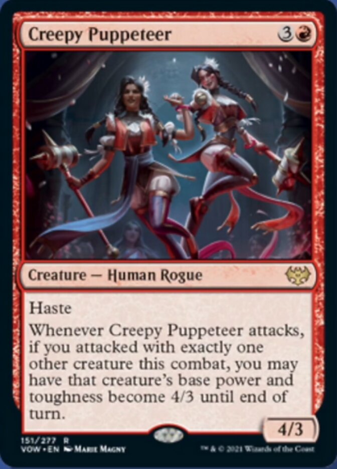 Creepy Puppeteer [Innistrad: Crimson Vow] Magic: The Gathering