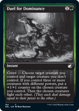Duel for Dominance [Innistrad: Double Feature] Magic: The Gathering