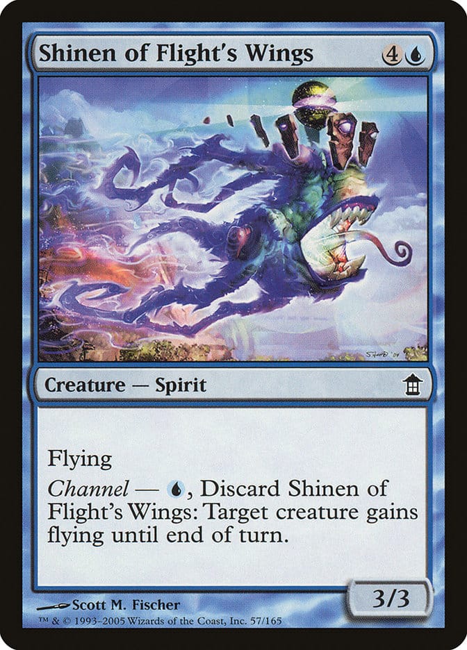 Shinen of Flight's Wings [Saviors of Kamigawa] Magic: The Gathering