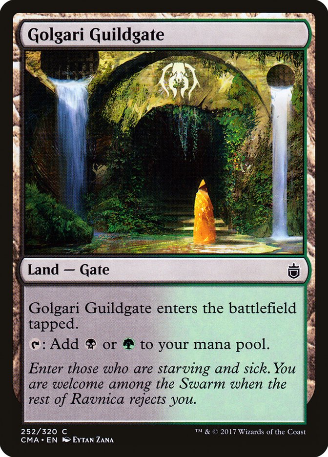 Golgari Guildgate [Commander Anthology] Magic: The Gathering