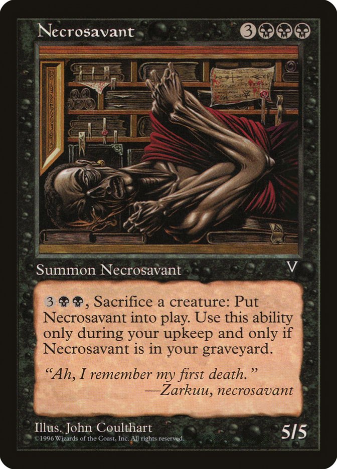 Necrosavant [Visions] Magic: The Gathering