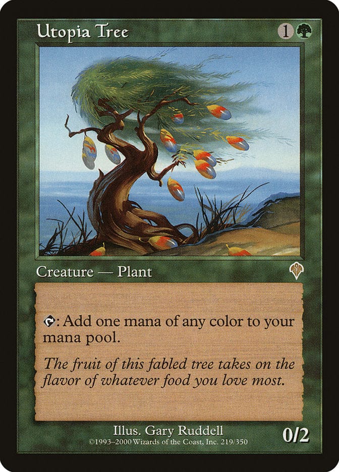 Utopia Tree [Invasion] Magic: The Gathering
