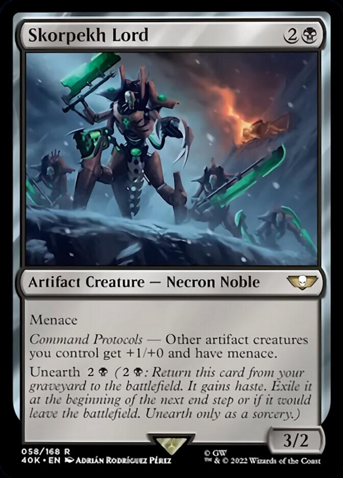 Skorpekh Lord [Warhammer 40,000] Magic: The Gathering