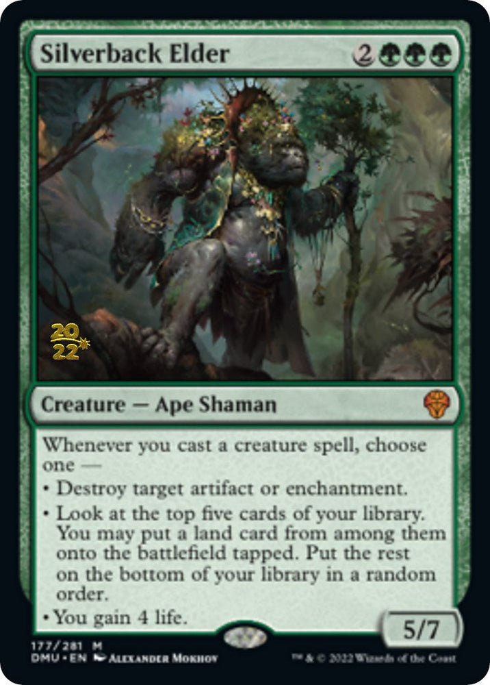 Silverback Elder [Dominaria United Prerelease Promos] Magic: The Gathering