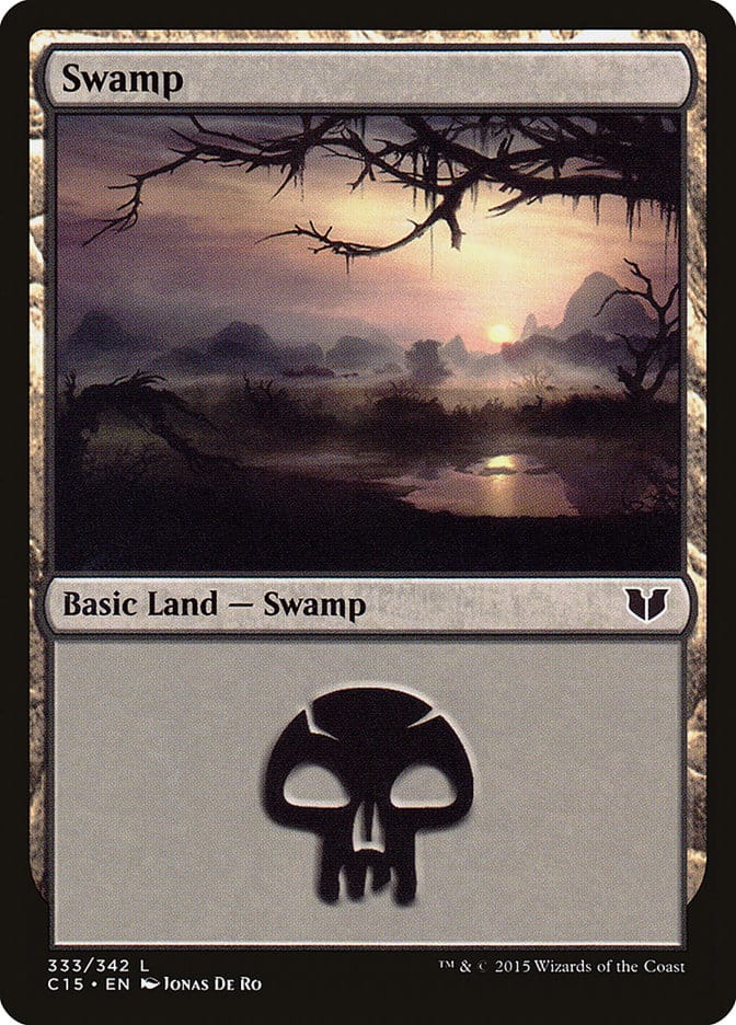 Swamp (333) [Commander 2015] Magic: The Gathering