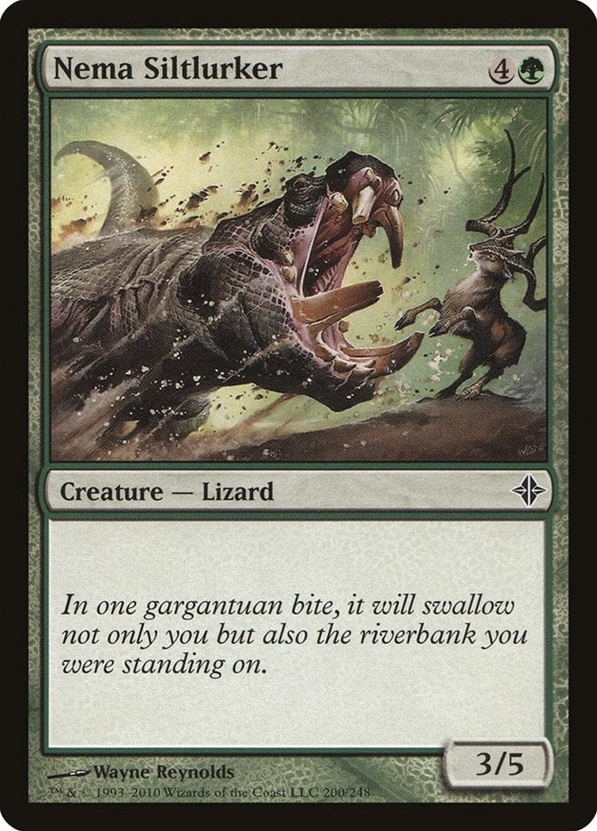 Nema Siltlurker [Rise of the Eldrazi] Magic: The Gathering