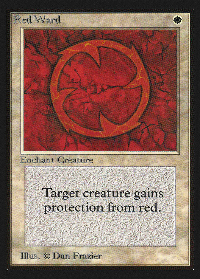 Red Ward [Collectors' Edition] Magic: The Gathering
