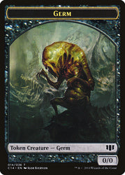 Germ // Zombie (016/036) Double-Sided Token [Commander 2014 Tokens] Magic: The Gathering