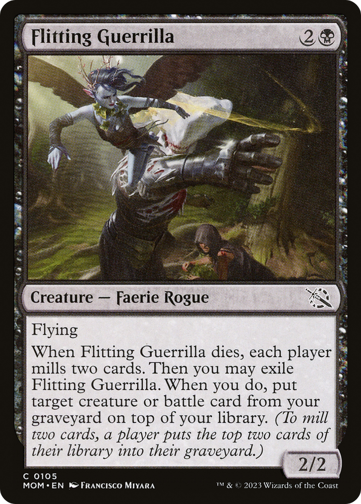 Flitting Guerrilla [March of the Machine] Magic: The Gathering