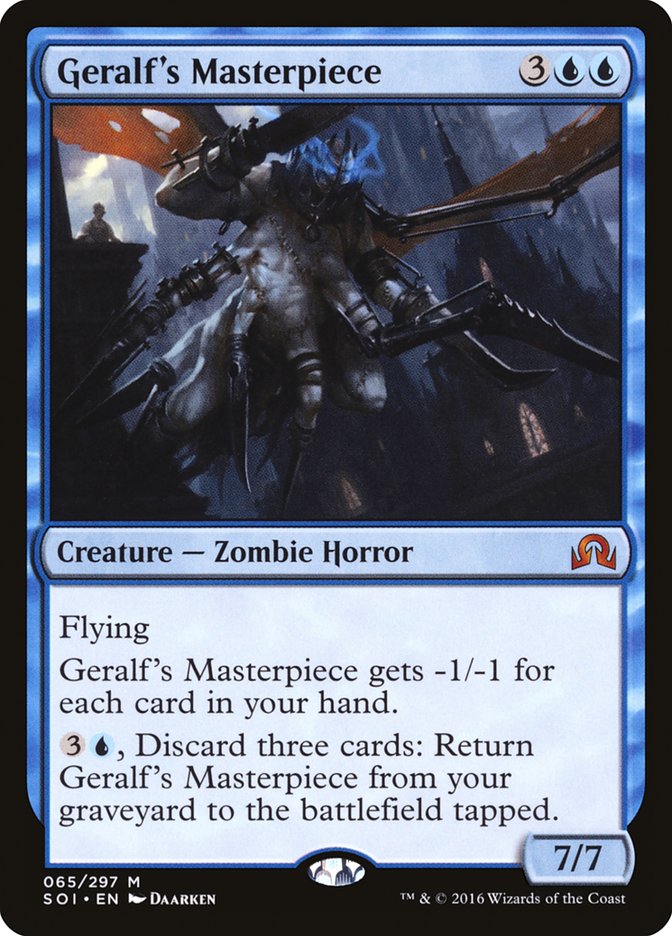Geralf's Masterpiece [Shadows over Innistrad] Magic: The Gathering