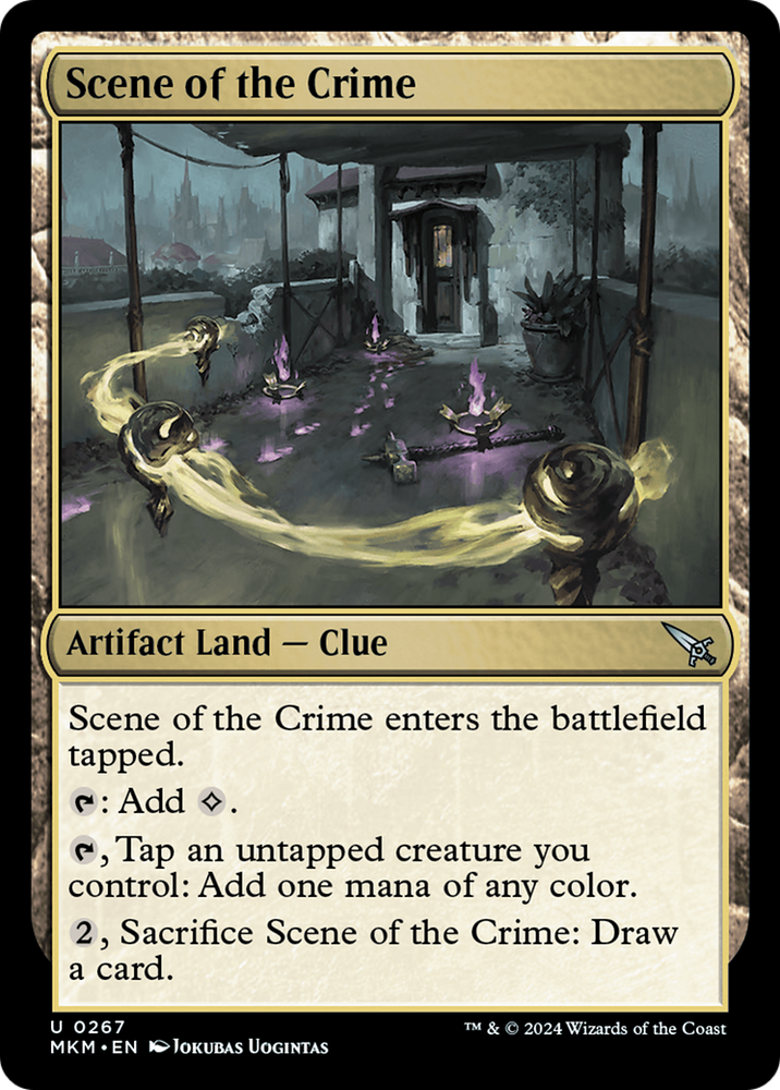 Scene of the Crime [Murders at Karlov Manor] Magic: The Gathering