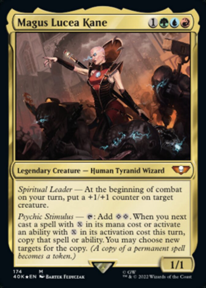 Magus Lucea Kane [Warhammer 40,000] Magic: The Gathering