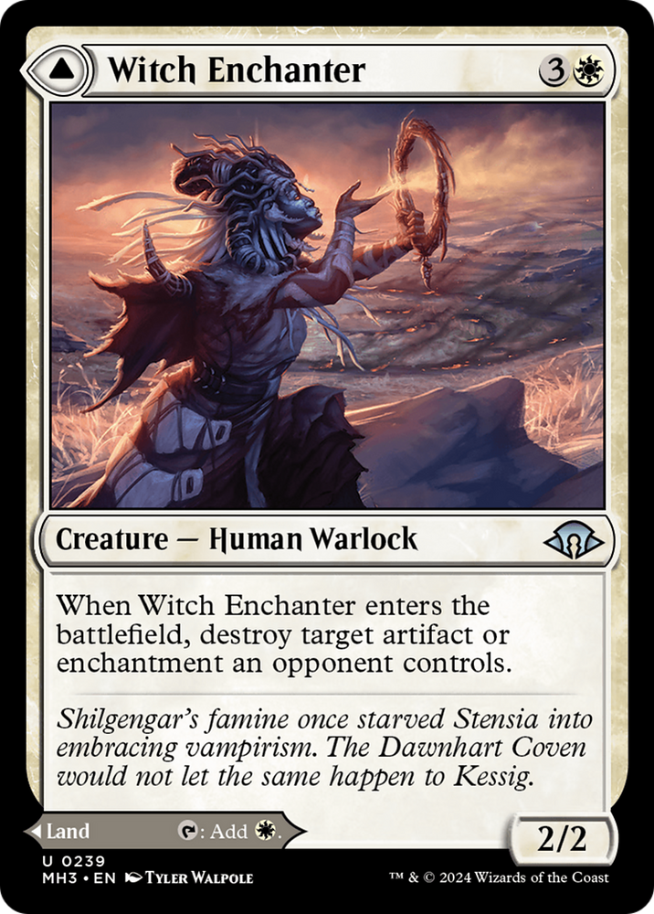 Witch Enchanter // Witch-Blessed Meadow [Modern Horizons 3] Magic: The Gathering