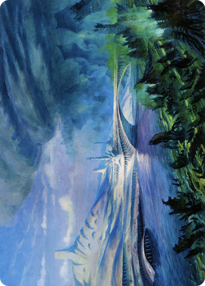 Goldmire Bridge Art Card [Modern Horizons 2 Art Series] Magic: The Gathering