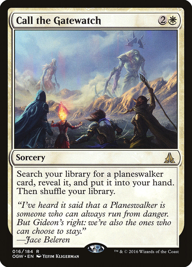 Call the Gatewatch [Oath of the Gatewatch] Magic: The Gathering