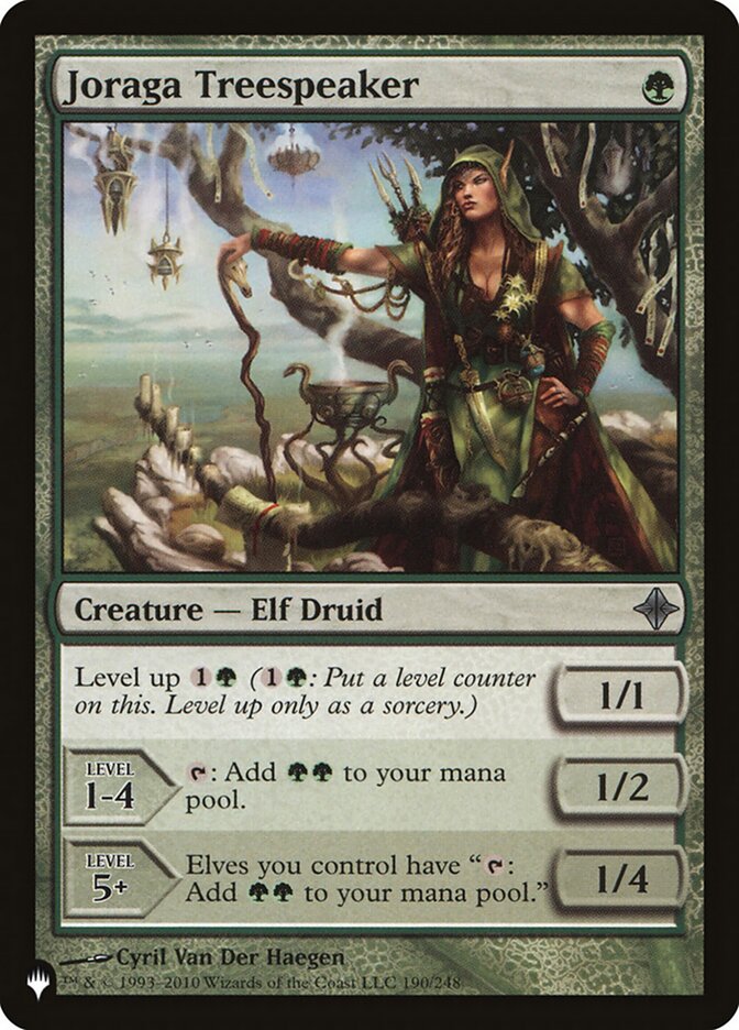 Joraga Treespeaker [The List] Magic: The Gathering