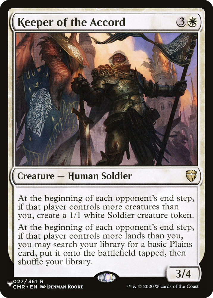 Keeper of the Accord [Secret Lair: Angels] Magic: The Gathering