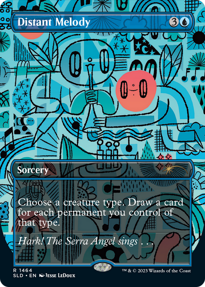 Distant Melody [Secret Lair Drop Series] Magic: The Gathering