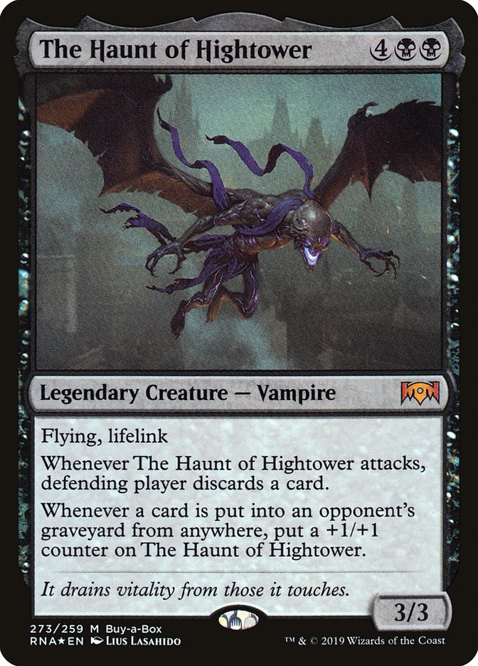 The Haunt of Hightower (Buy-A-Box) [Ravnica Allegiance] Magic: The Gathering
