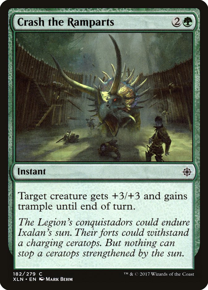 Crash the Ramparts [Ixalan] Magic: The Gathering