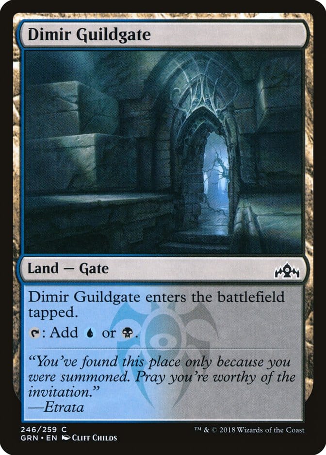 Dimir Guildgate (246/259) [Guilds of Ravnica] Magic: The Gathering