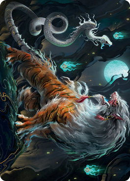 Gloomshrieker Art Card [Kamigawa: Neon Dynasty Art Series] Magic: The Gathering