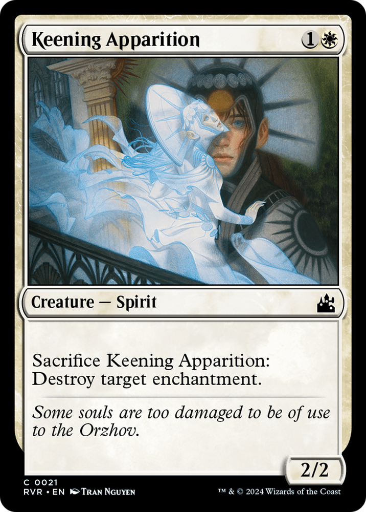 Keening Apparition [Ravnica Remastered] Magic: The Gathering