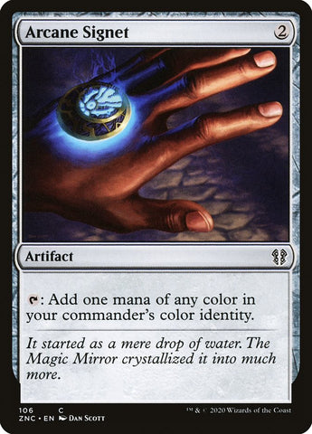 Arcane Signet [Zendikar Rising Commander] Magic: The Gathering