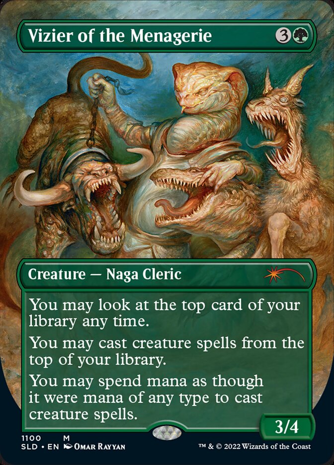 Vizier of the Menagerie (Borderless) [Secret Lair Drop Series] Magic: The Gathering