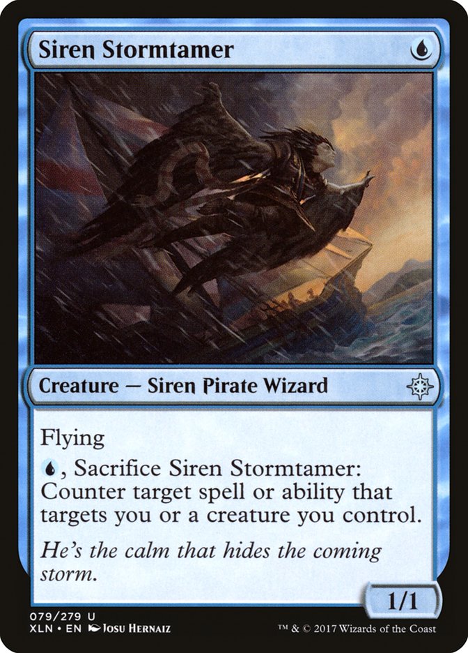 Siren Stormtamer [Ixalan] Magic: The Gathering