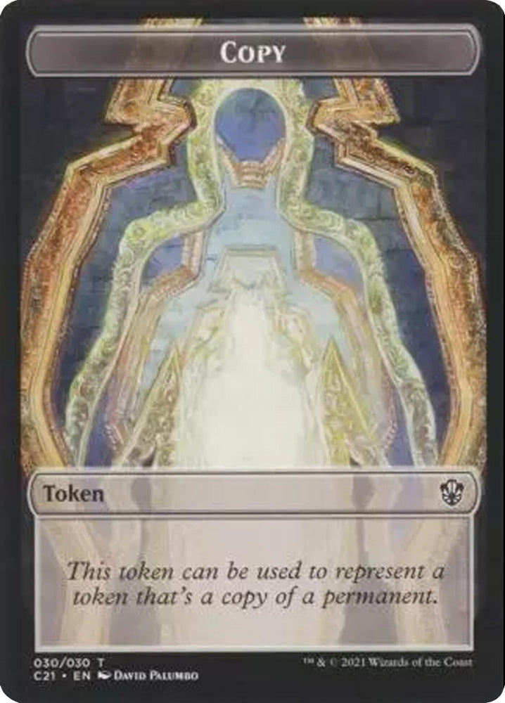 Copy // Land Mine Double-Sided Token [Secret Lair Drop Series] Magic: The Gathering