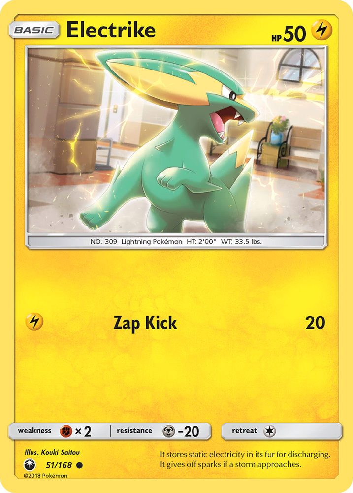 Electrike (51/168) [Sun & Moon: Celestial Storm] Pokémon