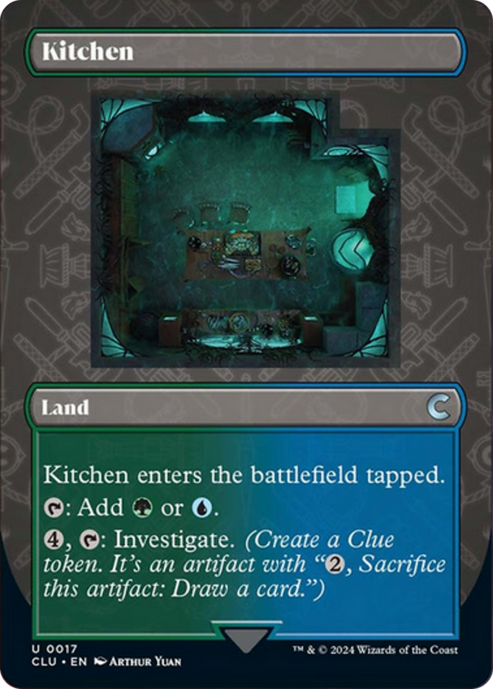 Kitchen (Borderless) [Ravnica: Clue Edition] Magic: The Gathering
