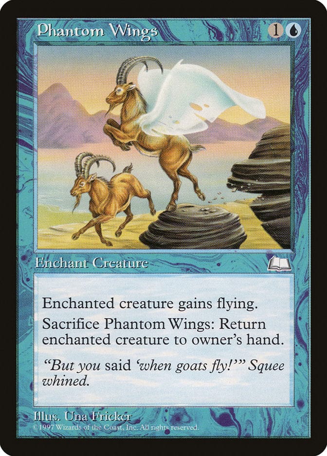 Phantom Wings [Weatherlight] Magic: The Gathering