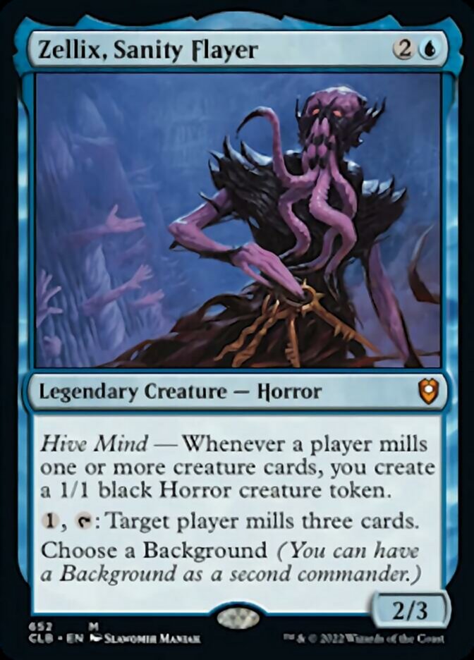 Zellix, Sanity Flayer [Commander Legends: Battle for Baldur's Gate] Magic: The Gathering