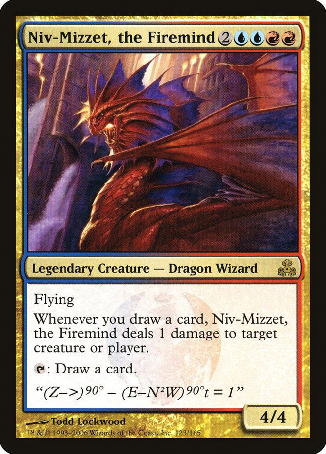 Niv-Mizzet, the Firemind [Guildpact] Magic: The Gathering