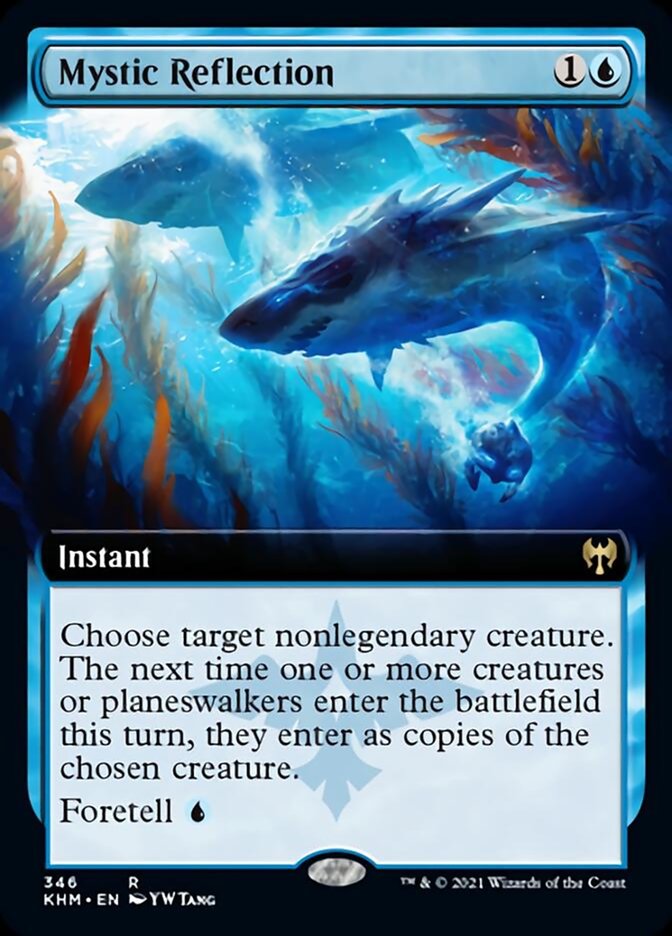 Mystic Reflection (Extended Art) [Kaldheim] Magic: The Gathering