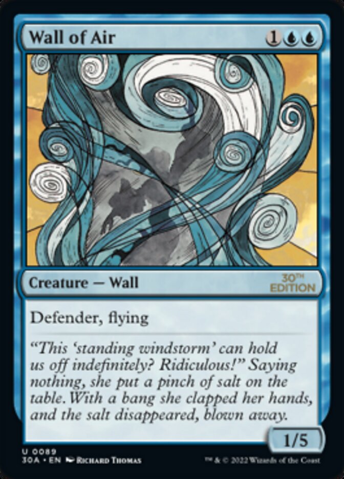 Wall of Air [30th Anniversary Edition] Magic: The Gathering