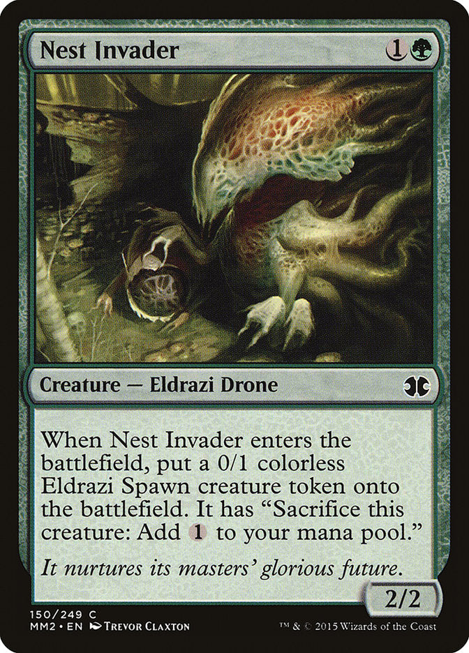 Nest Invader [Modern Masters 2015] Magic: The Gathering