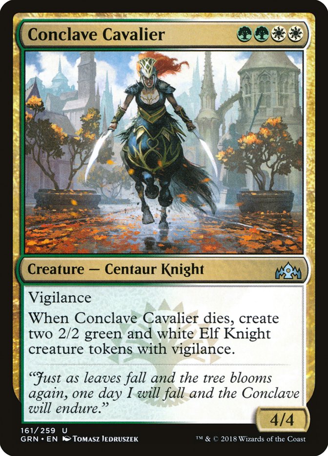 Conclave Cavalier [Guilds of Ravnica] Magic: The Gathering