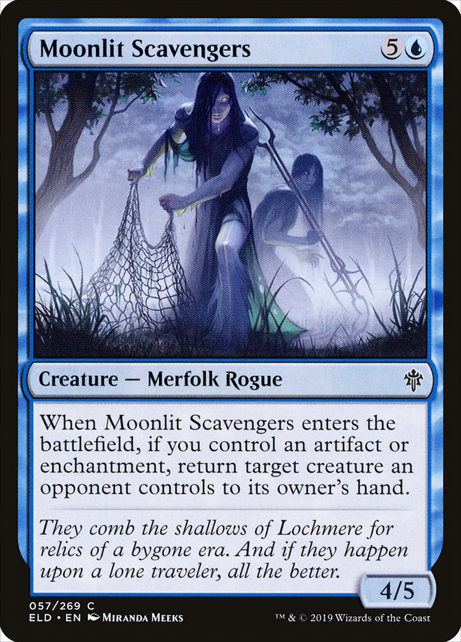 Moonlit Scavengers [Throne of Eldraine] Magic: The Gathering