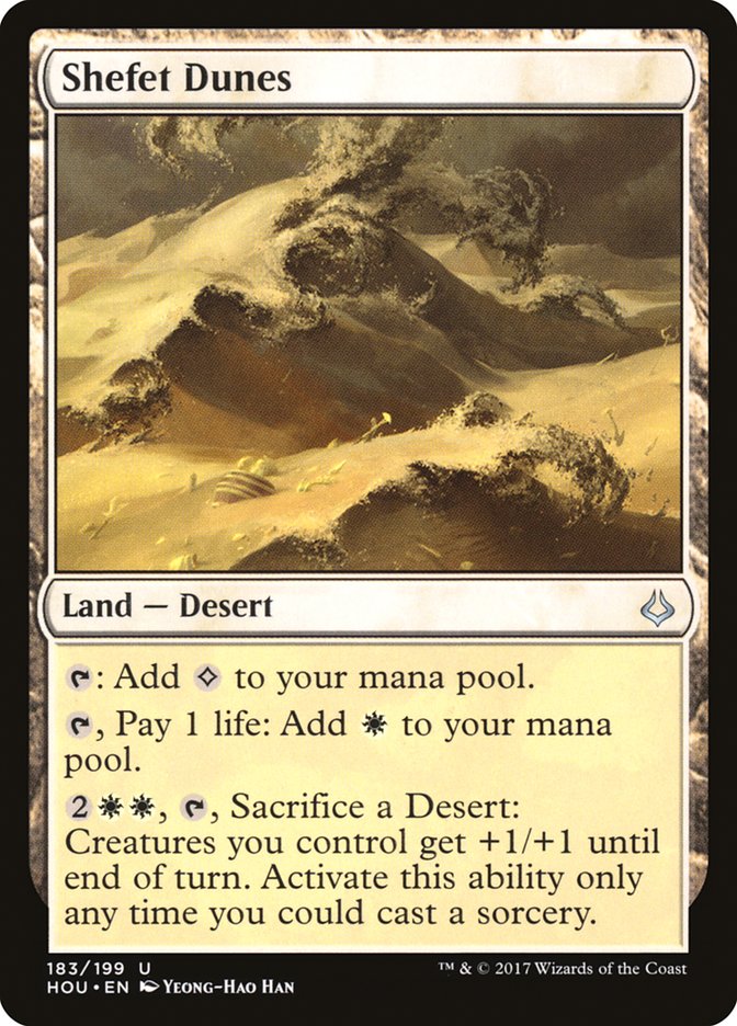 Shefet Dunes [Hour of Devastation] Magic: The Gathering