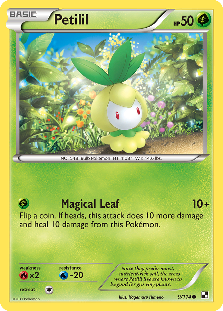 Petilil (9/114) [Black & White: Base Set] Pokémon