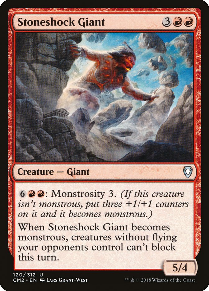 Stoneshock Giant [Commander Anthology Volume II] Magic: The Gathering