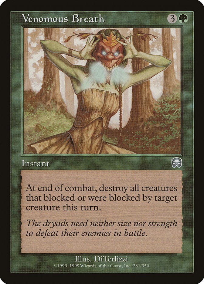 Venomous Breath [Mercadian Masques] Magic: The Gathering