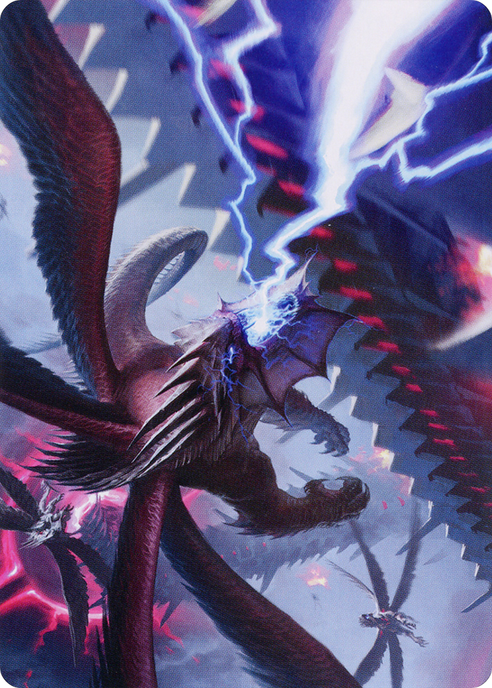 Defiant Thundermaw Art Card [March of the Machine Art Series] Magic: The Gathering